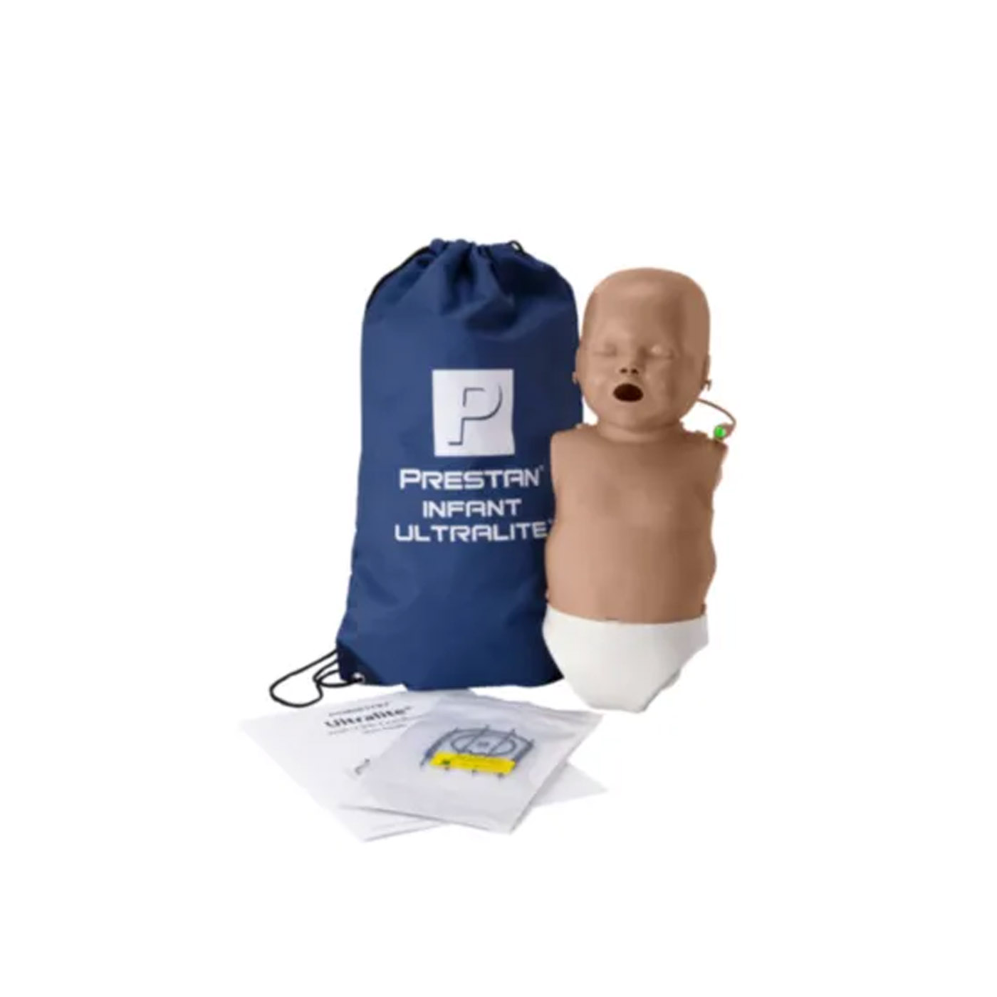 GB Medicali - Prestan Ultralite manichino Baby per RCP (pelle scura)
